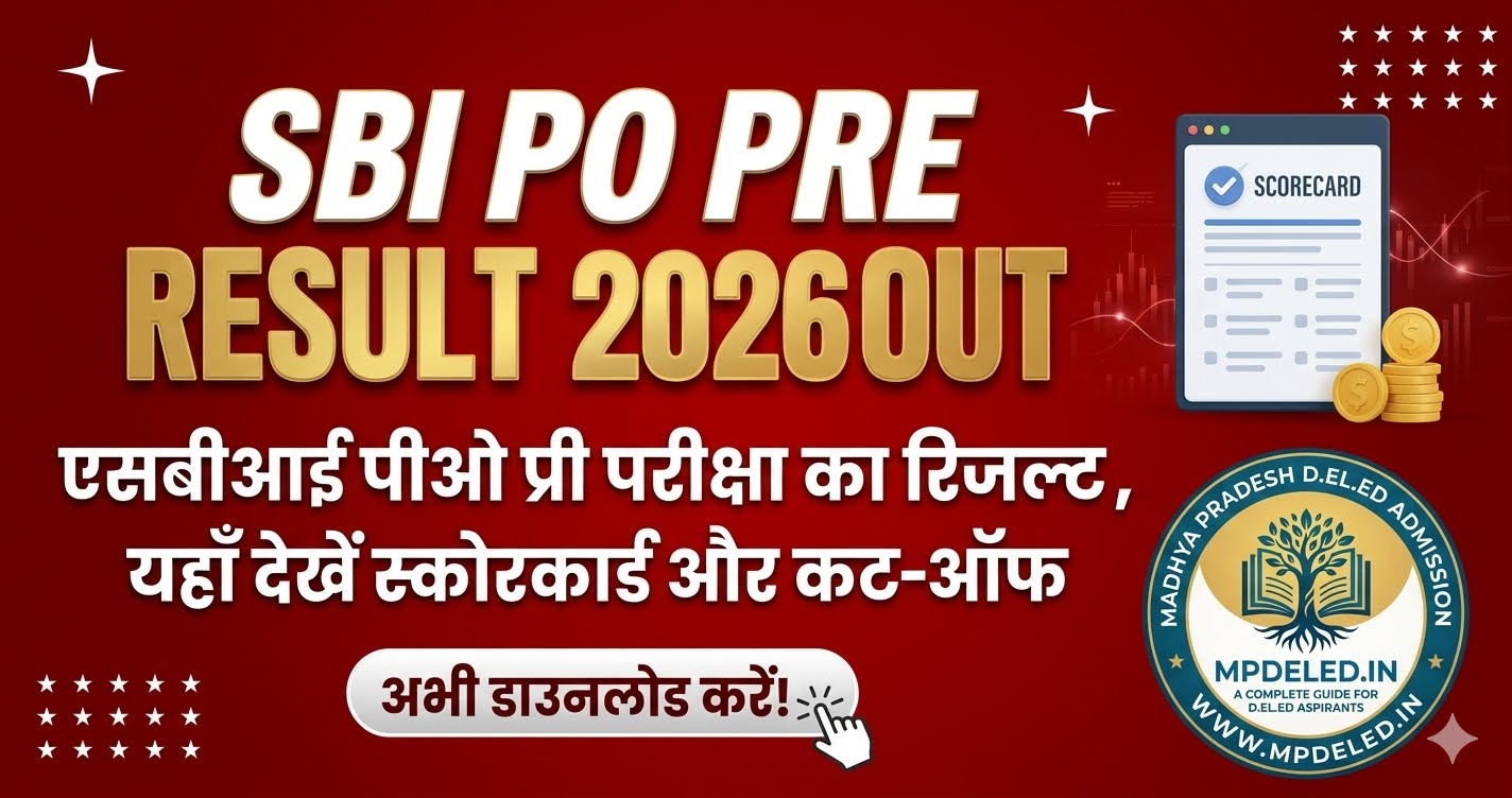 SBI PO Pre Result 2026 Out