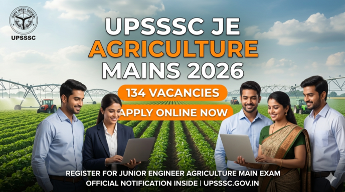 UPSSSC_JE_Agriculture_Main_Examination_2026